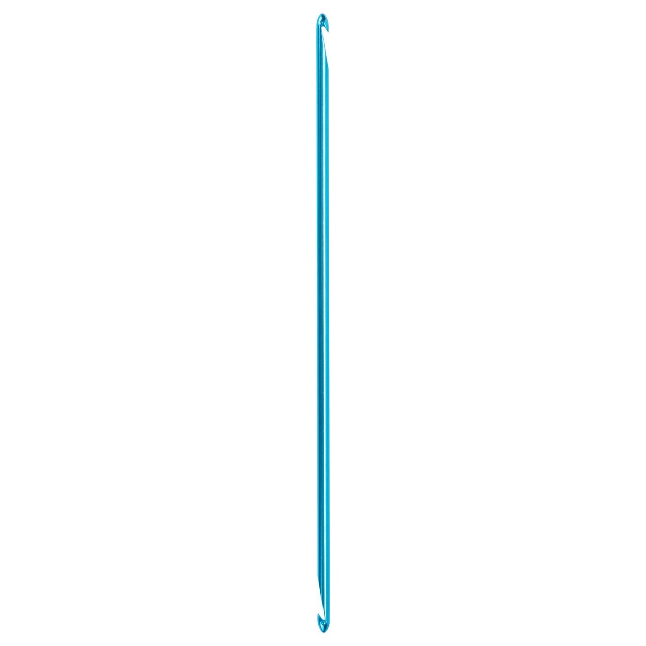 Susan Bates Silvalume Aluminum Double-End Crochet Hook 10"-Size H8/5mm